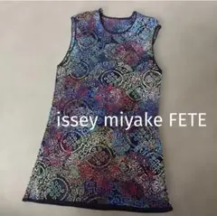 ISSEY MIYAKE FETE 極美品 プリーツ 長袖 トップス 総柄 - メルカリ