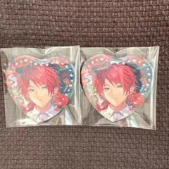 Rose Valentine ランダムハート型缶バッジ　ローレンイロアス さん