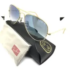 【新品未使用】Ray-Ban アビエイター サングラス ゴールド