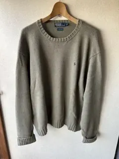 Polo by Ralph Lauren オリーブグリーン セーター XXL