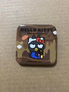サーティワン　ハローキティ50周年キャンペーン　バツ丸ピンバッジ