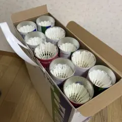 120個 バドミントンシャトル 中古美品入 練習 ノック基礎 手芸 激安