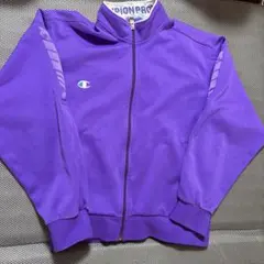 Champion 紫 トラックジャケット