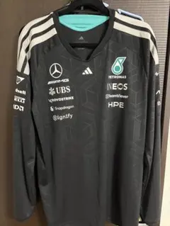 2016 メルセデス AMG ペトロナス F1チーム 支給品 長袖ピットシャツ 