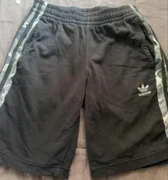 【adidas】アディダス オリジナルス ショートパンツ 黒 M 練習用トレパン