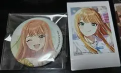 学園アイドルマスター 缶バッジ チェキ風カード 紫雲清夏