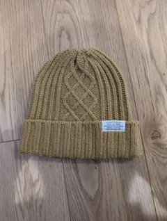 après les cours ニット帽 52-54cm マスタード