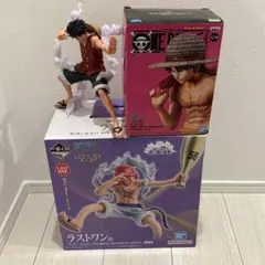 一番くじ ワンピース 思い描く未来 ラストワン賞 ルフィ ギア5+タオル