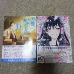 『拝啓、嘘つきな君へ』『 君がいた美しい世界と、君のいない美しい世界のこと』