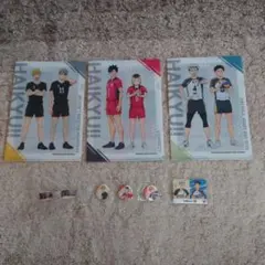 新品未使用 くら寿司 ハイキュー!! クリアファイル 他グッズ9点セット