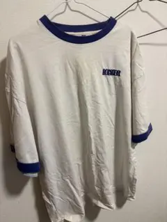 ボーダー ロゴ Tシャツ ホワイト