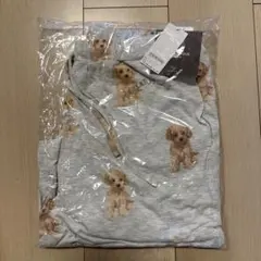 トイプードル柄ショートパンツ　グレー　新品タグ付き