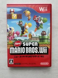 Wii New スーパーマリオブラザーズ 任天堂 ソフト