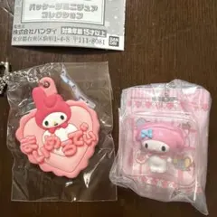 サンリオ ガチャ おなまえホルダー パッケージミニチュアコレクション マイメロ