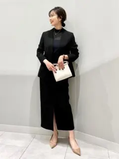 GU シアーハイネックT(長袖) 黒 XS