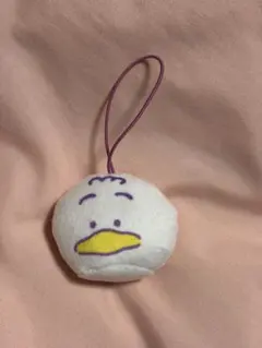 サンリオ　ぬいぐるみマスコットキーホルダー　はぴだんぶい　あひるのペックル