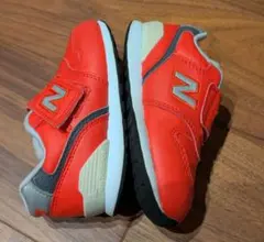 New Balance 996 レッド ベルクロ スニーカー 15.5cm