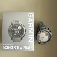 新品・未開封】GarminInstinct 2X DualPower Moss - メルカリ