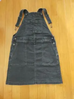 ダークグレー ジャンバースカート 100cm~