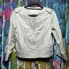 ef-de エフデ ノーカラージャケット size 9のサムネイル