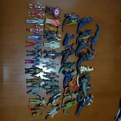 廃盤 ウルトラマン ウルトラ怪獣 ソフビ フィギュア42体 大量 まとめ売り