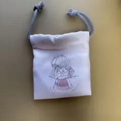 水森亜土 亜土ちゃん シークレットミニ巾着 핑크