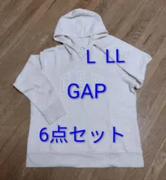 GAP　パーカー　フリース　カットソー　ボーダー　レディス　L　LL　まとめ売り