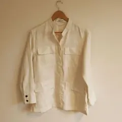 バンドカラーシャツ