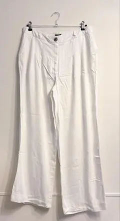 WORTHINGTON ワイドレッグパンツ PL ホワイト 海外古着