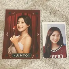 TWICE オフラインくじクリアカード&ファミマ ランダムブロマイドセット