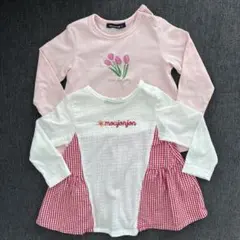 ムージョンジョン　長袖トップス2枚セット