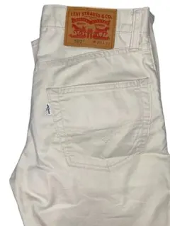 Levi’s 502 W28 白デニム ホワイトパンツ ストレート リーバイス