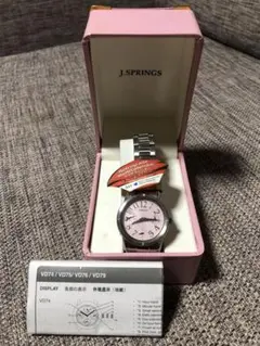 【新品電池/美品】J SPRINGS 腕時計 シルバー/ゴールド　稼動品 Yahoo!オークション -「ジェイスプリングス j.springs」の落札