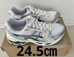 GEL-KAYANO 14 White/Midnight 24.5