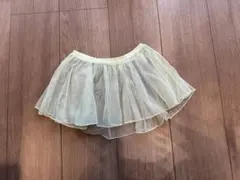値下げ⭐︎Chacottチャコット スカート120サイズ　ライトグリーン美品