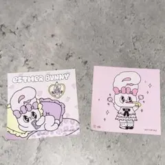【2枚】Esther bunny エスターバニー　ステッカー　シール