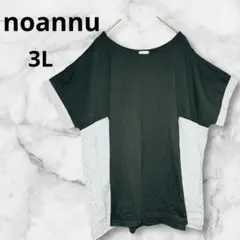 noannu 半袖カットソー Tシャツ 3L 大きいサイズ