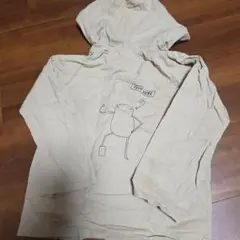 TUFF BEBE パーカー ベージュ