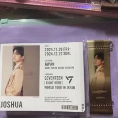 SEVENTEEN セブチ フラッグ ジョシュア キーホルダー ラベル缶