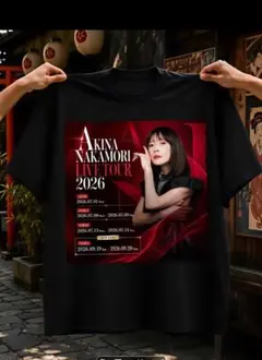 中森明菜 LIVE TOUR 2026 Tシャツ Mサイズ コットン100%