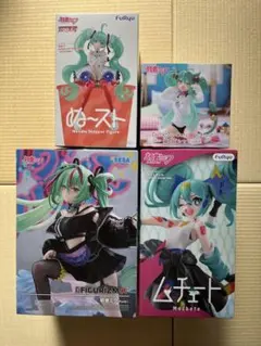 り*り様 初音ミク リペイント フィギュア PUNK fashion 黒下着 プ