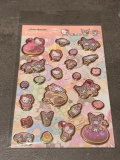 【新品・未開封】サンリオキャンディシール ドーナツ 正規品