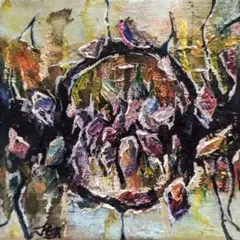 開運絵画 『循環転生』 幸運 スピリチュアル 原画 アート 一点物 風水