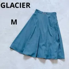 グラシア ハニーズ ビット付フレアスカート M グリーン ひざ丈 春夏のサムネイル
