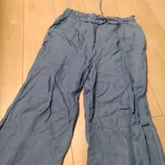 値下げ☆ナノ・ユニバース パンツ ブルー フリーのサムネイル