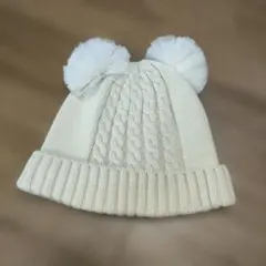 kp DECO ニット帽 アイボリー Lサイズ