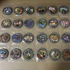 妖怪ウォッチメダル　24枚セット　初期メダル
