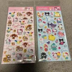 サンリオ大集合★ラメ入り樹脂もりシール セット