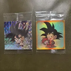 ドラゴンボールZ 孫悟空 ステッカー 2枚セット