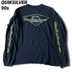 90s QUIKSILVER ロンT ロングスリーブ Tシャツ XLのサムネイル
